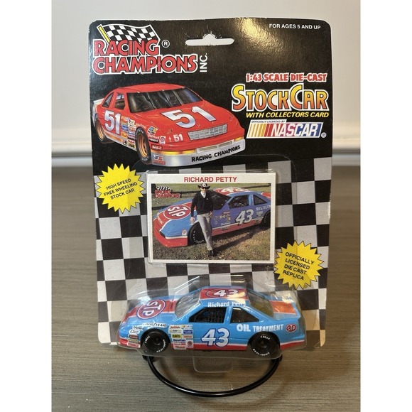 Racing Champions Other - Die-Cast Racing Champions 1:43 NASCAR Stock Car Richard Petty #43 - NEW SEALED